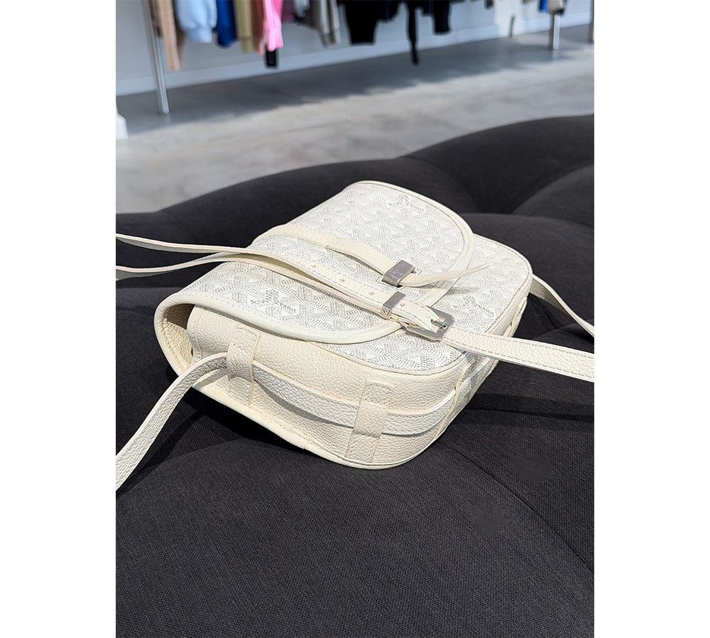 Goyard Belvedere PM - White (Usado, como novo)
