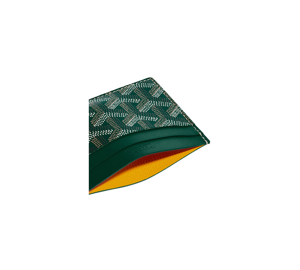 Goyard Saint Sulpice Card Holder - Green