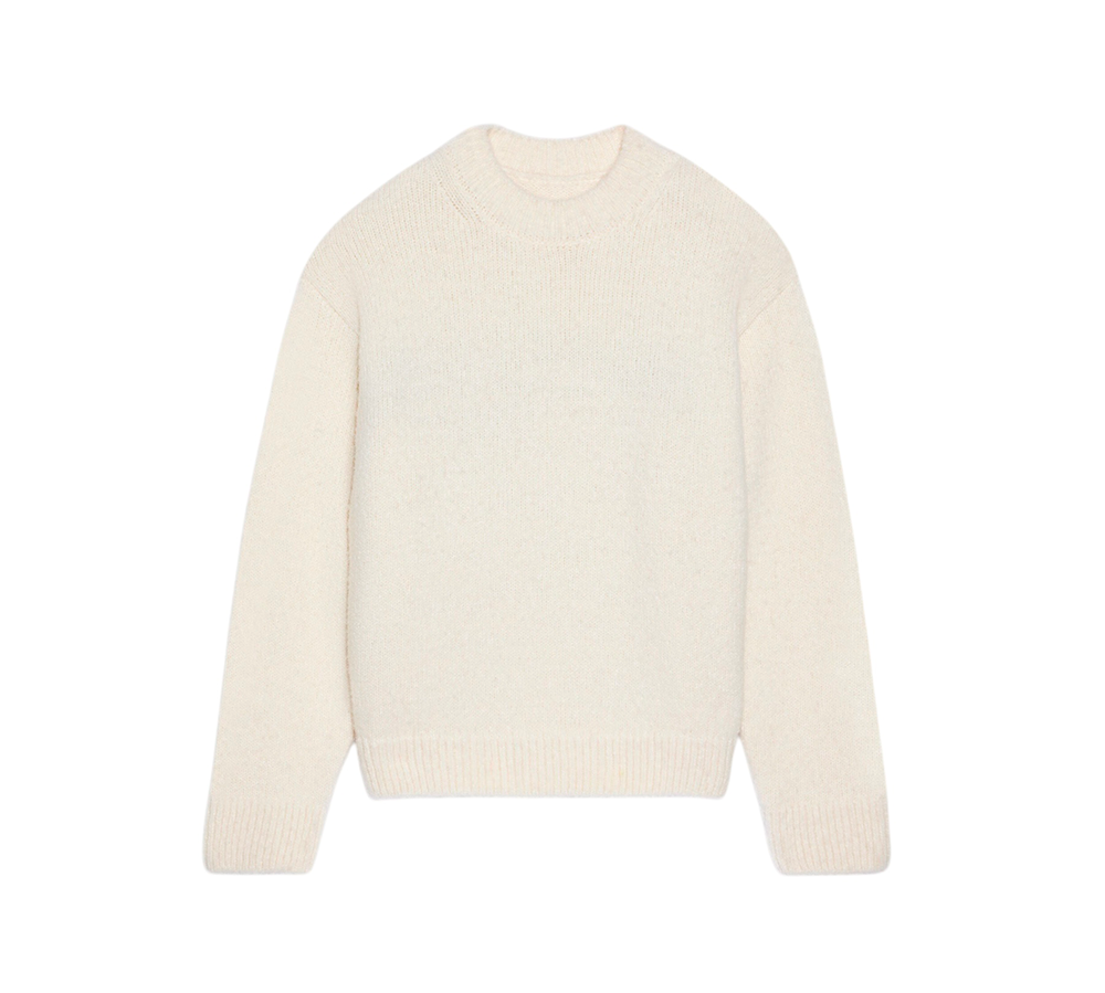 Jacquemus The Pavane knit Jacquard logo sweater - White