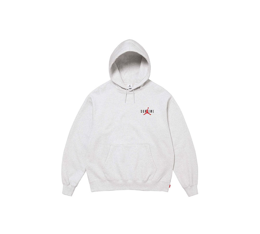 Supreme Jordan Hooded Sweatshirt (FW24) - Ash Grey