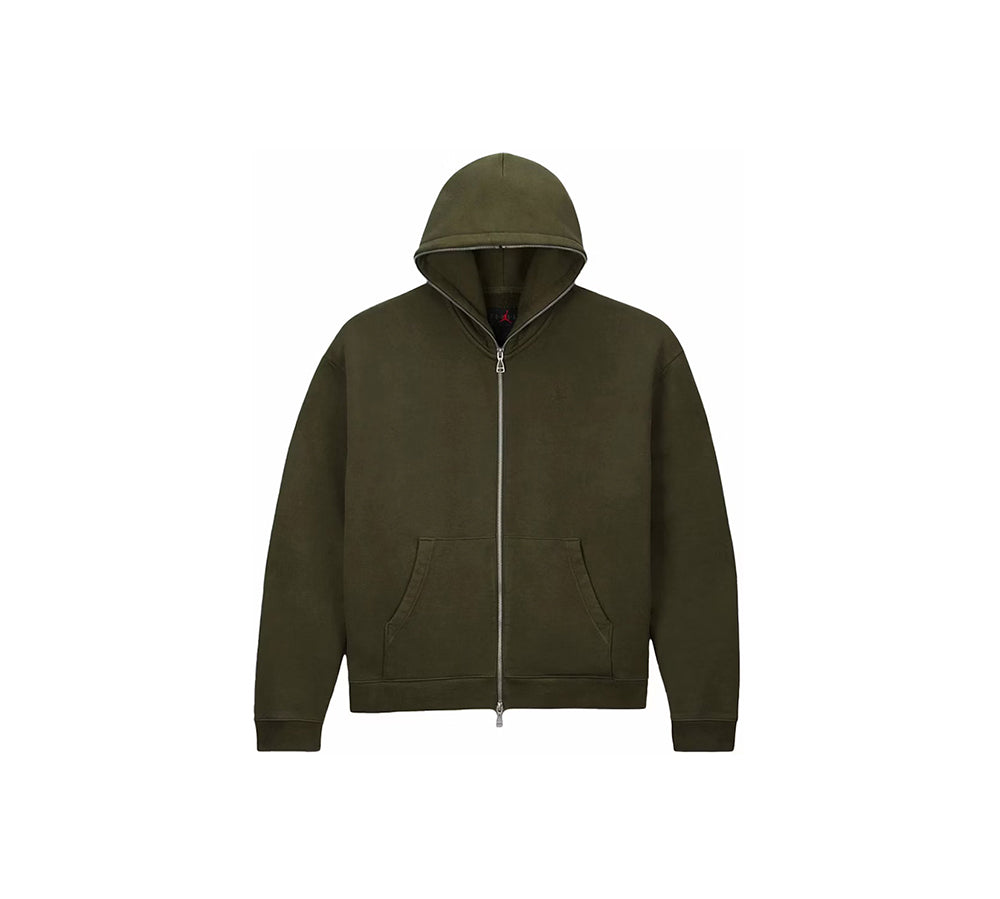 Jordan x Travis Scott Full Zip Hoodie - Cargo Khaki