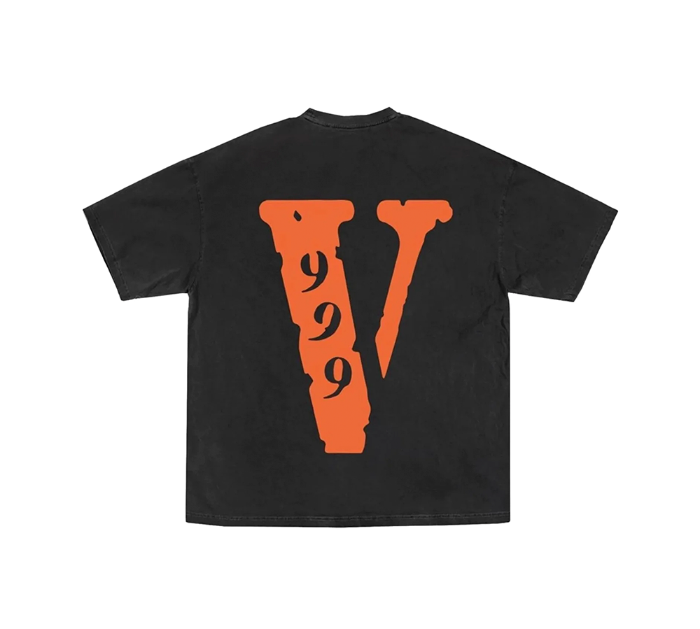 Juice Wrld x Vlone 999 T-shirt - BLACK