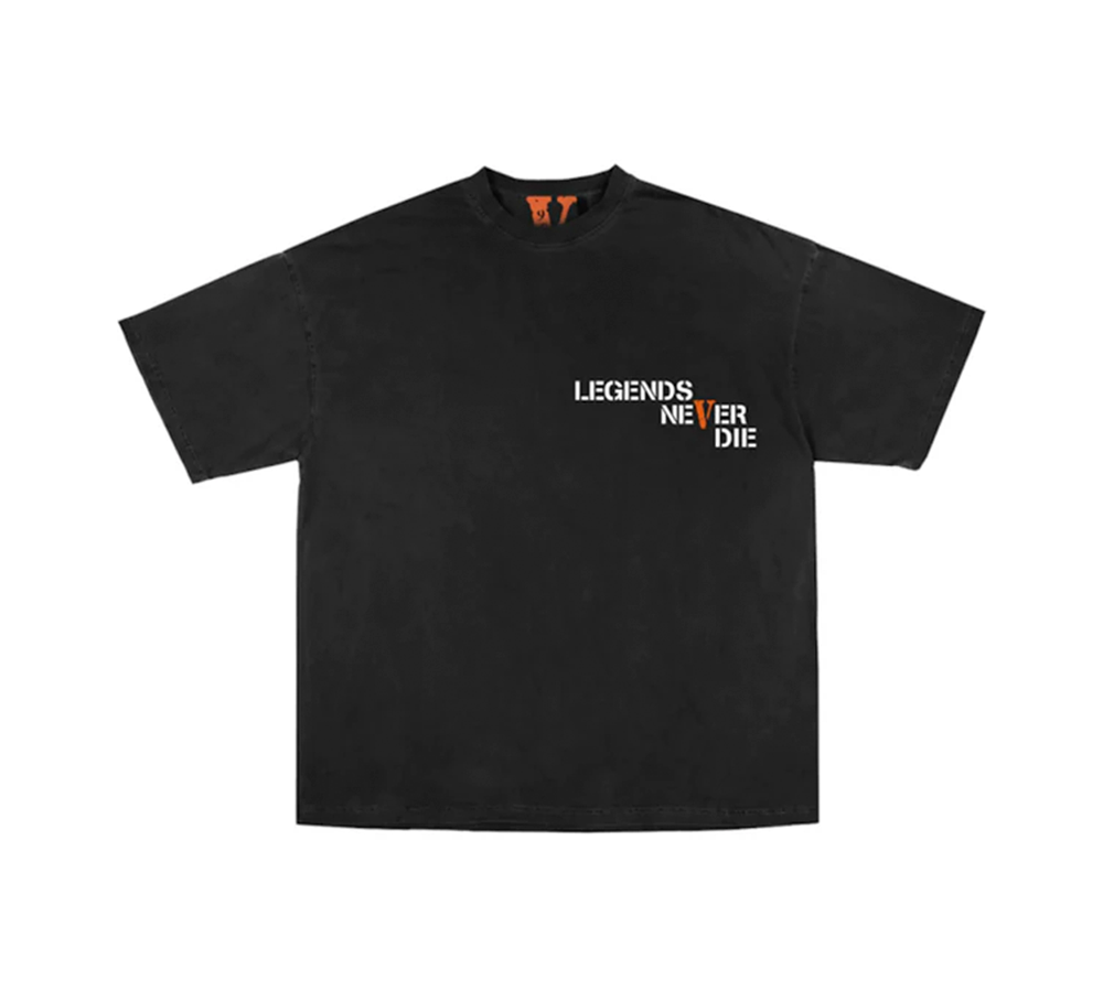 Juice Wrld x Vlone 999 T-shirt - BLACK