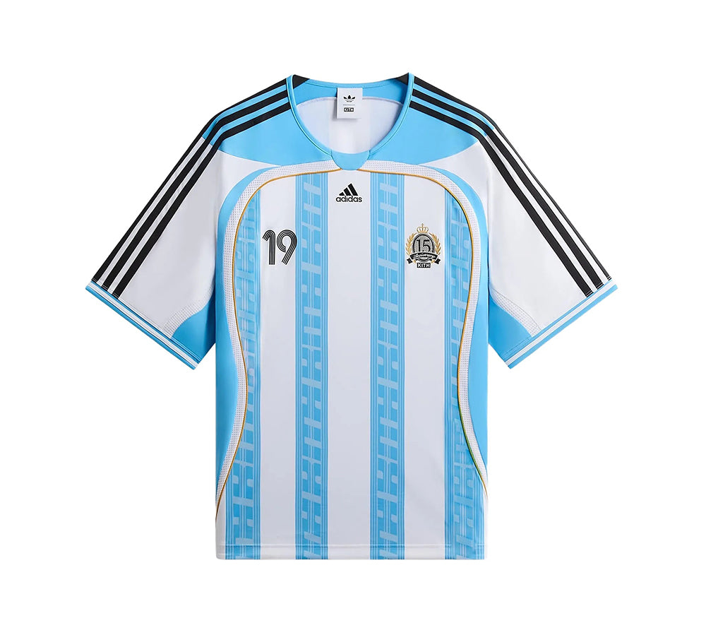 Kith x adidas Messi Football Jersey Blue/White
