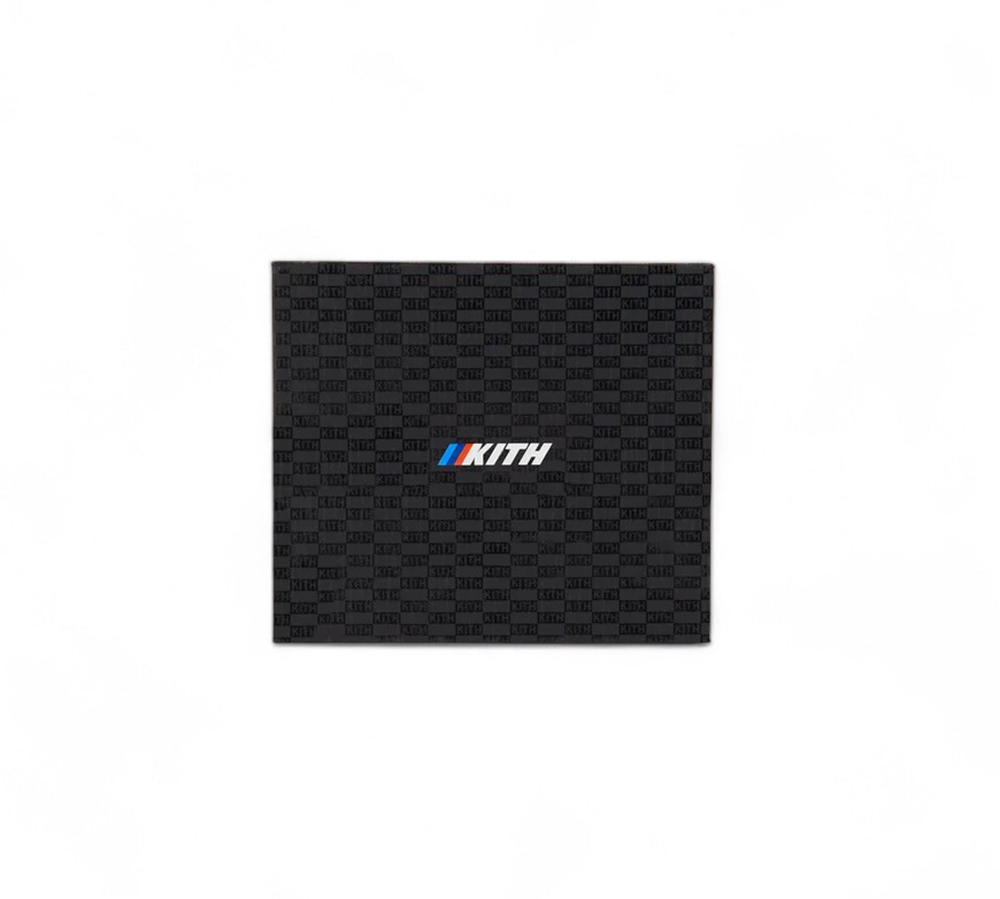 Kith for BMW Monogram Leather Card Holder - Black