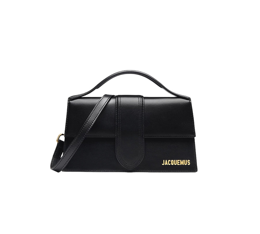 Jacquemus Le Grand Bambino Crossbody Strap Handbag - Black