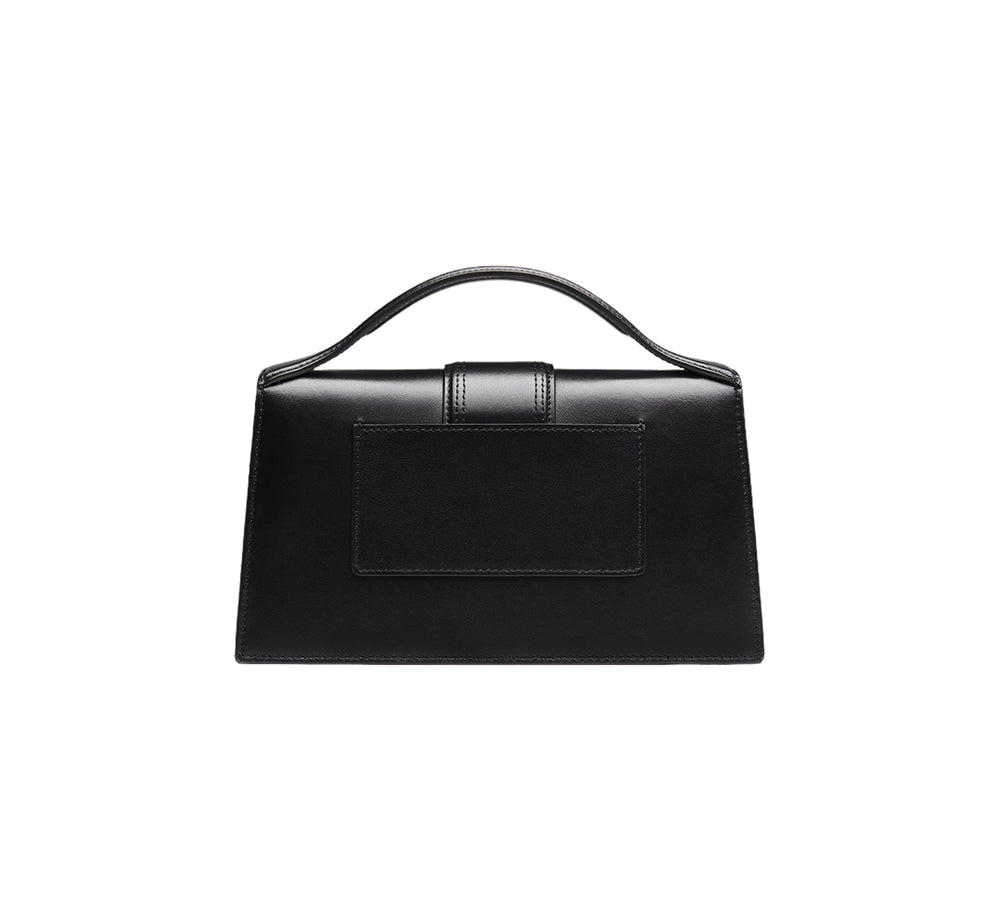 Jacquemus Le Grand Bambino Crossbody Strap Handbag - Black