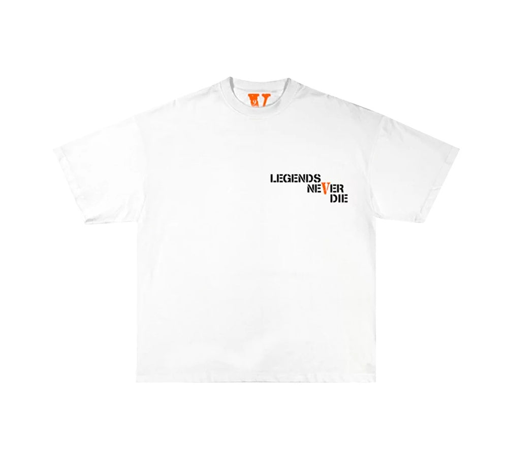 Juice Wrld x Vlone Butterfly T-shirt - White