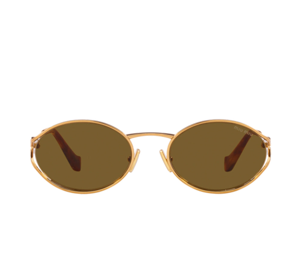 Miu Miu Sunglasses - Rose Gold / Dark Brown