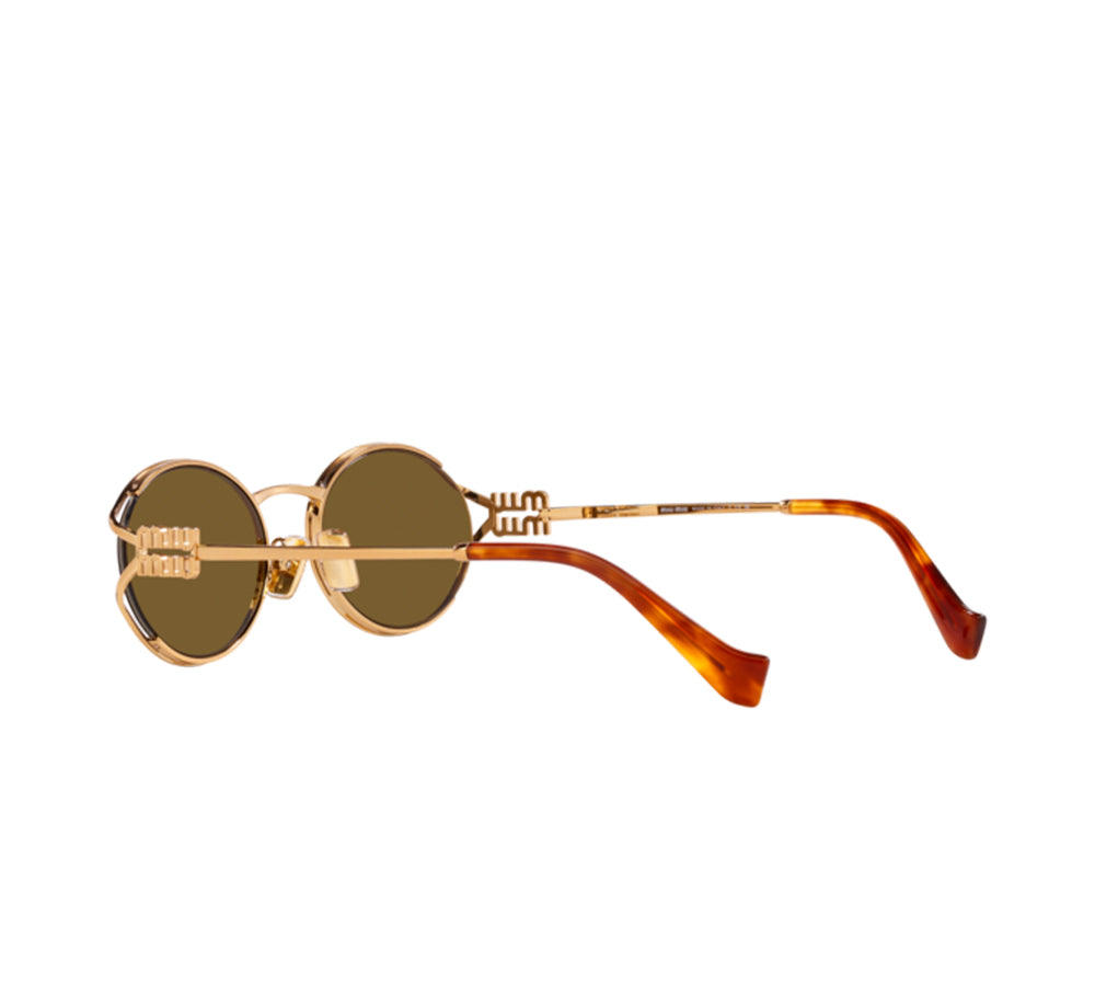 Miu Miu Sunglasses - Rose Gold / Dark Brown