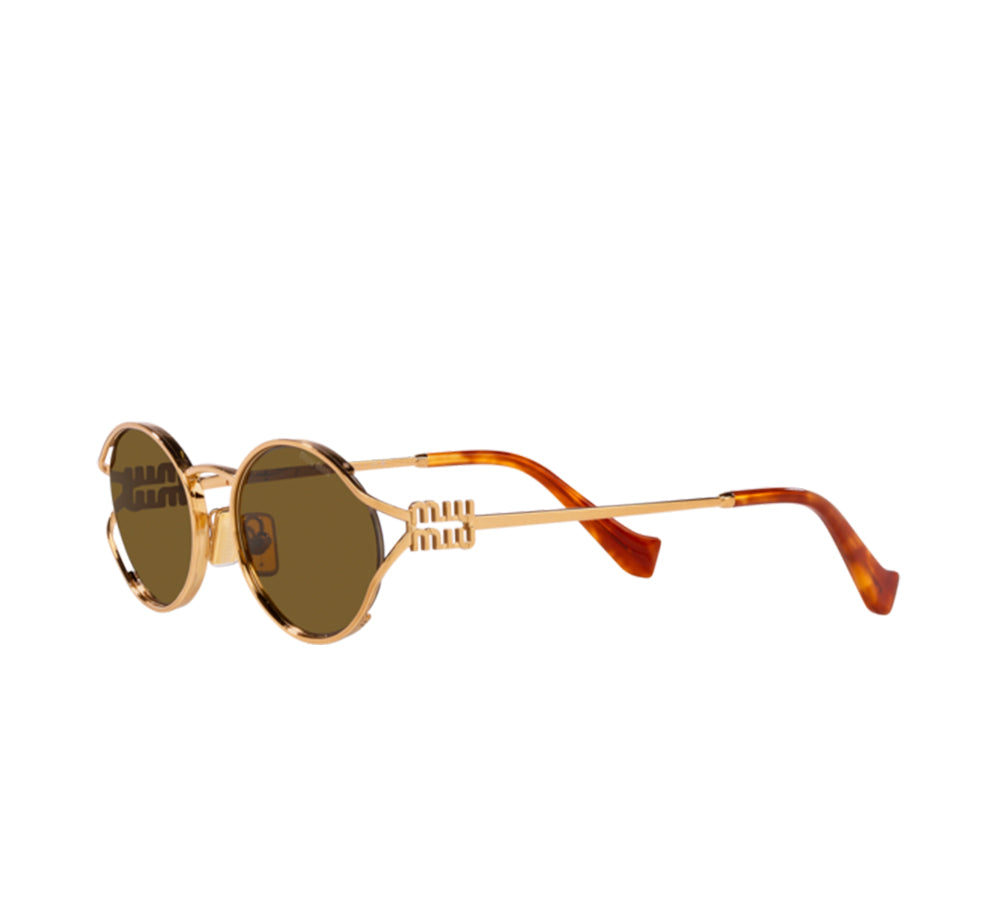 Miu Miu Sunglasses - Rose Gold / Dark Brown