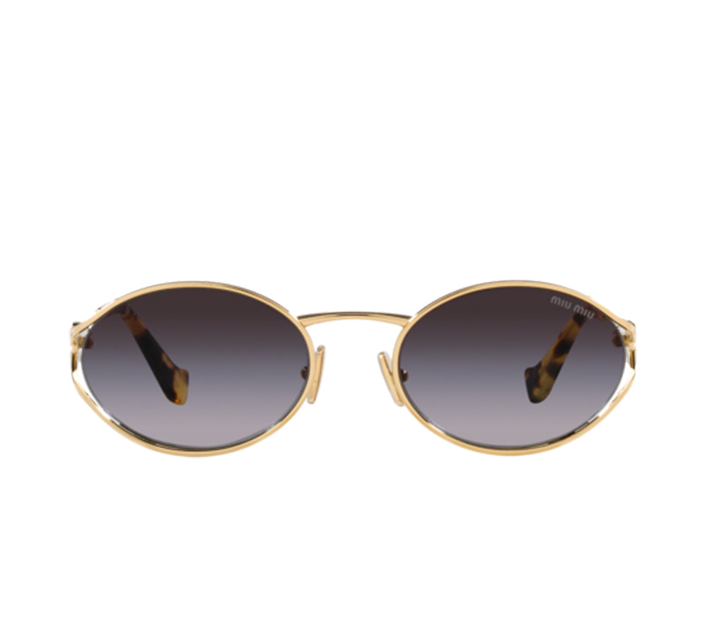 Miu Miu Sunglasses - Pale Gold / Grey Gradient