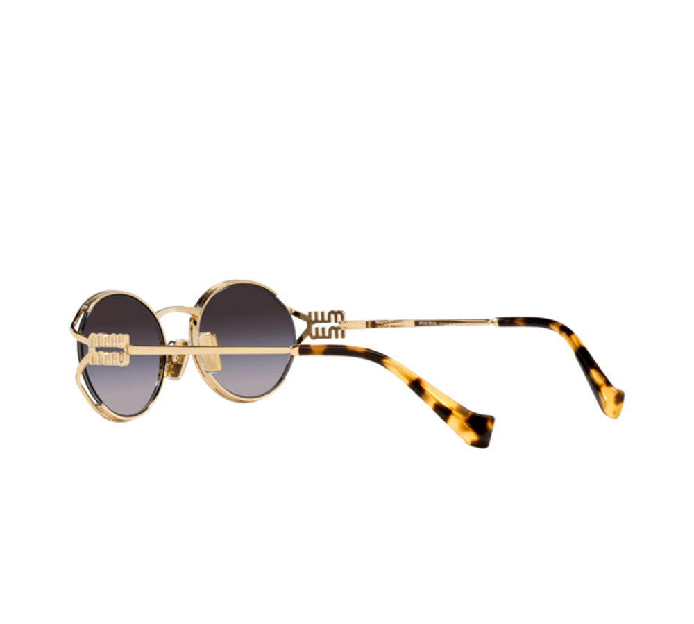 Miu Miu Sunglasses - Pale Gold / Grey Gradient