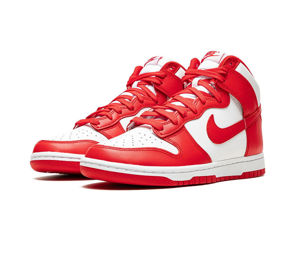 Nike Dunk High - Championship White Red