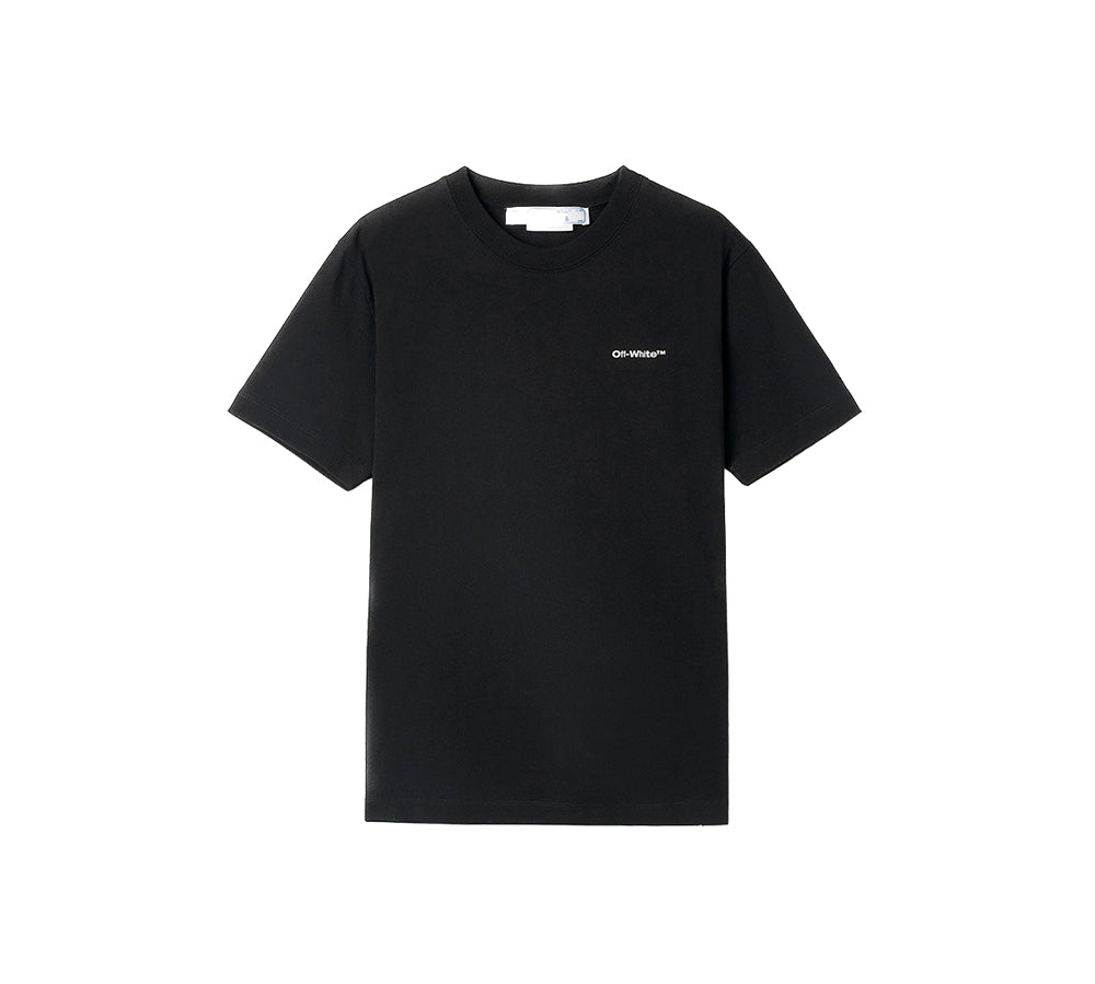 OFF-WHITE Diag-Stripe T-Shirt - Black/White