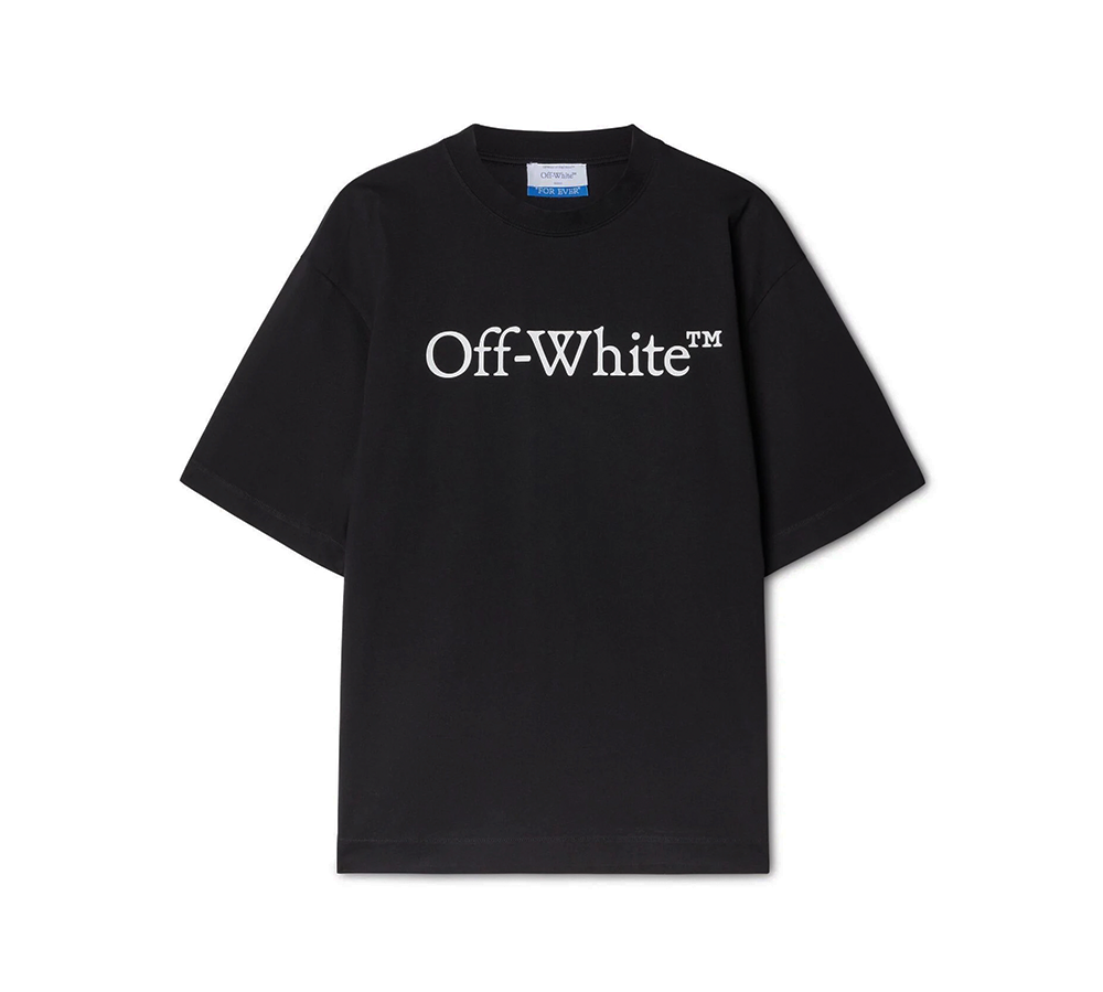 OFF-WHITE Big Bookish Skate S/S T-Shirt - Black/White