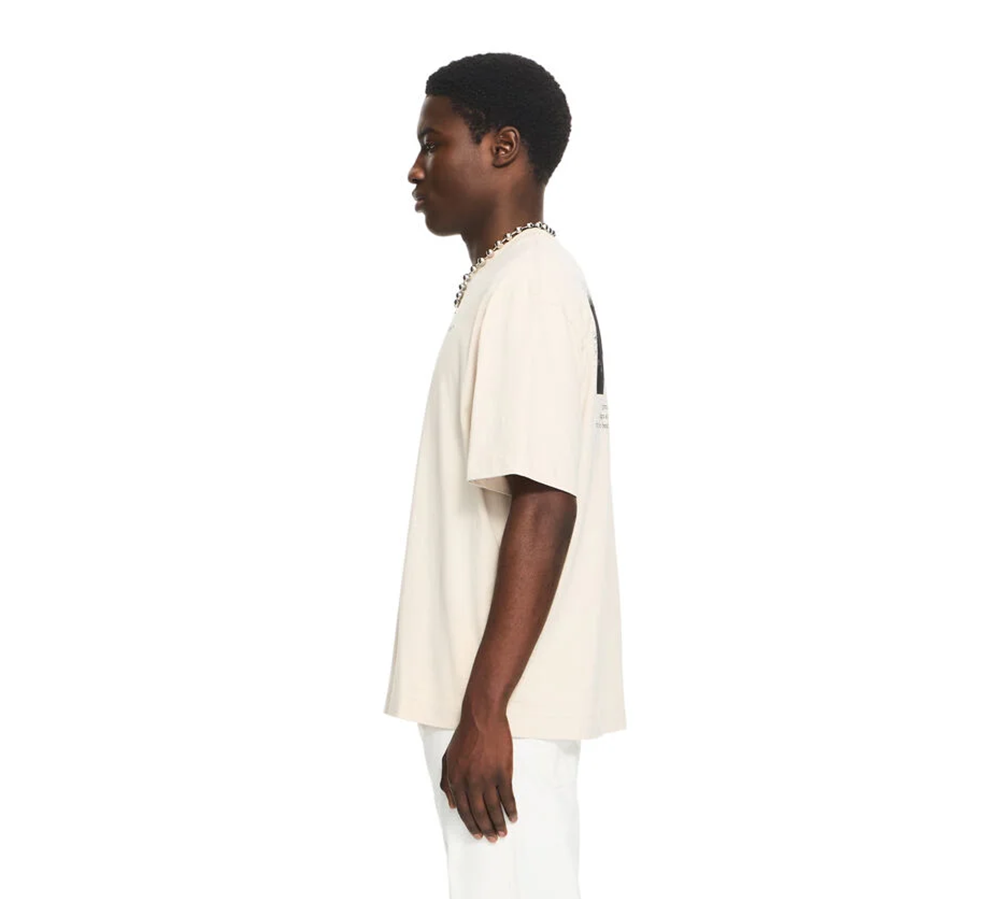 OFF-WHITE Half Arrow Skate Logo T-Shirt - PUMICE STONE