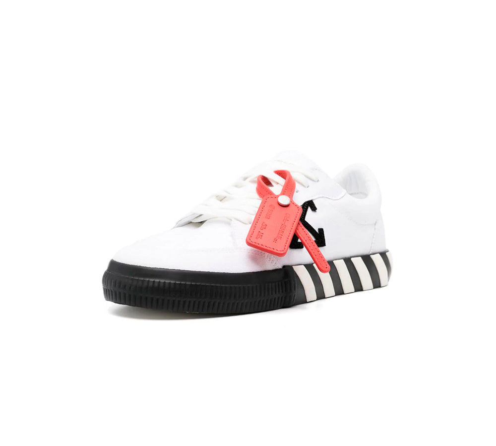 Off-White Vulcanized Low - Canvas White Black Ice