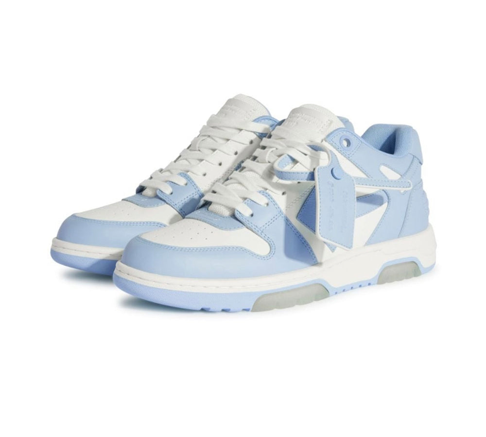 OFF-WHITE Out Of Office OOO Low Tops - Light Blue