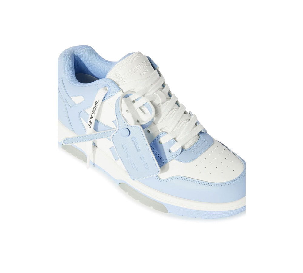 OFF-WHITE Out Of Office OOO Low Tops - Light Blue