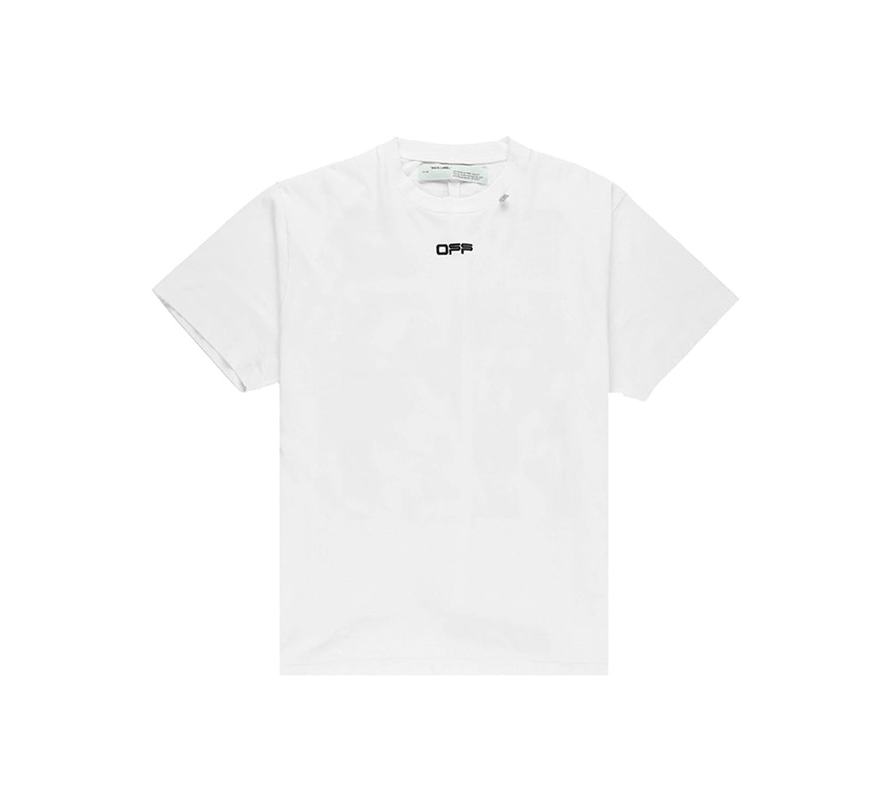 Off-White Oversized Fit Caravaggio Square T-shirt - White/Black