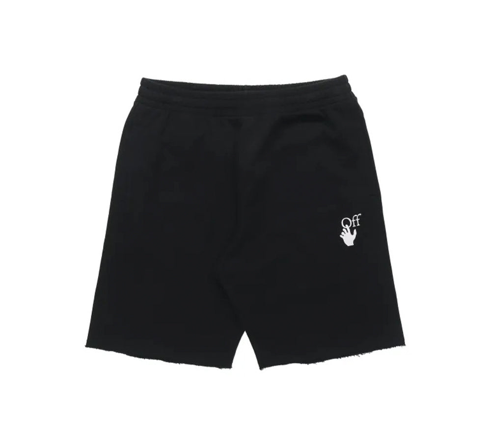 Off-White Marker Sweat Shorts - Black