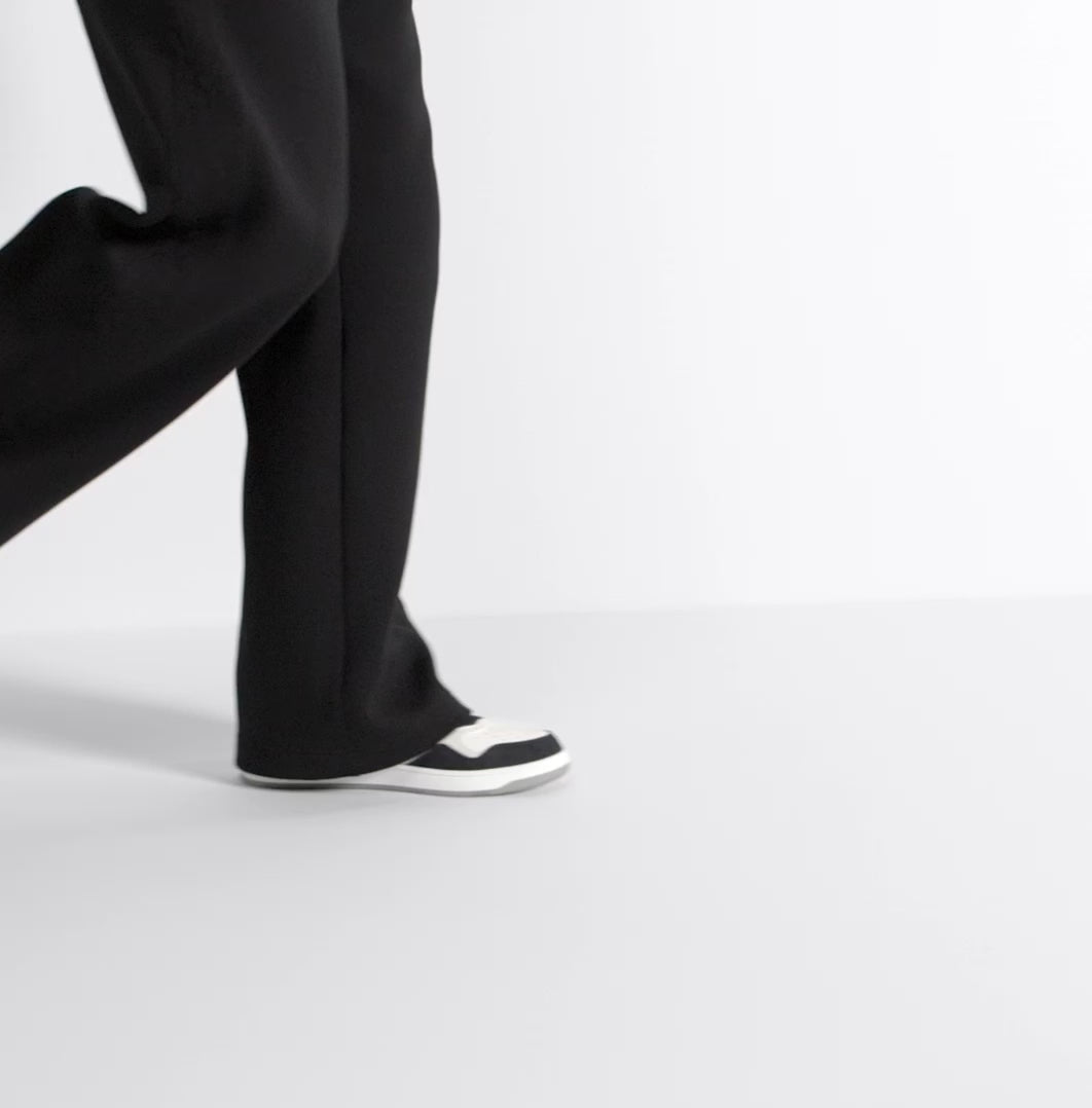 Dior B27 Uptown Low-Top Sneaker - White/Black