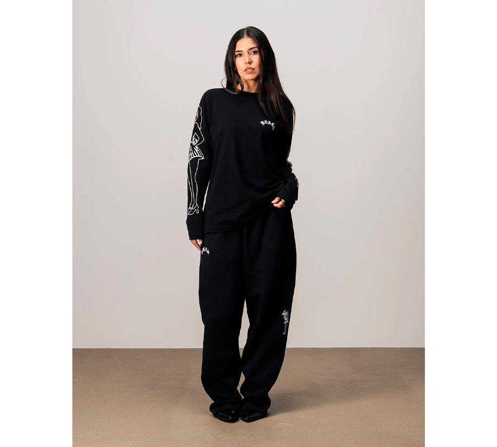 Realm Opo "REALM" Trackpants - Black