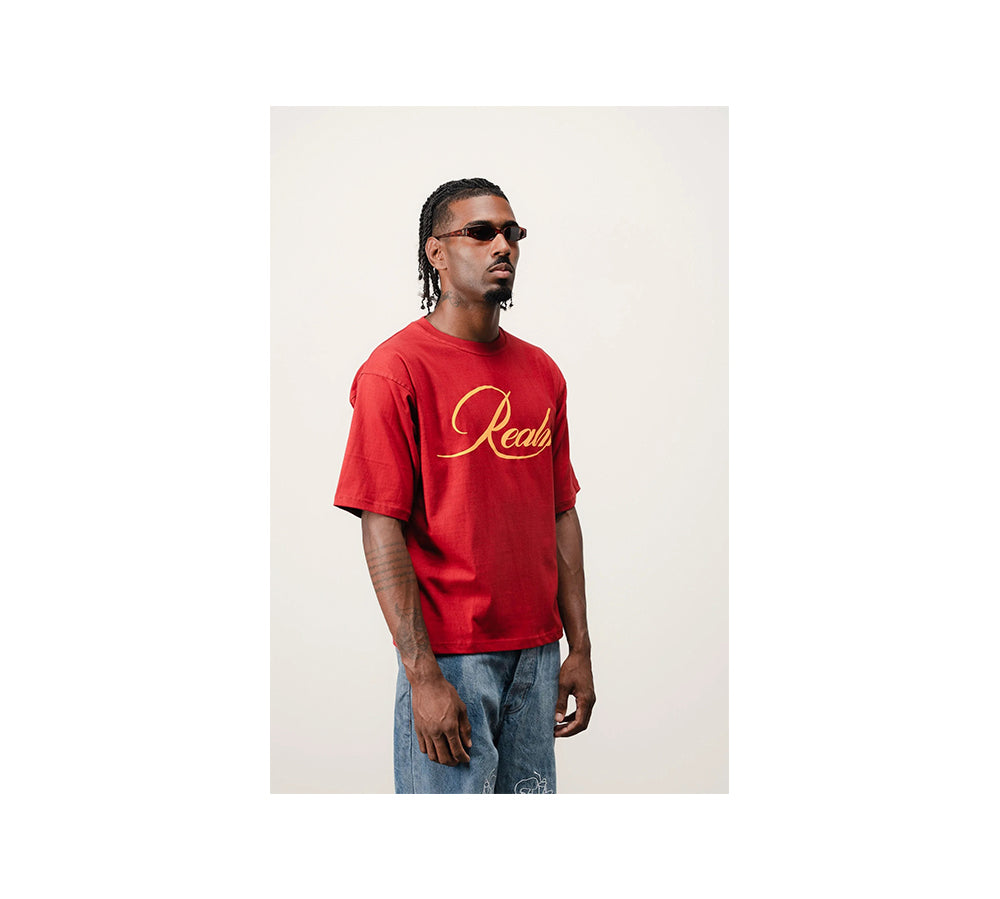 Realm T-Shirt “REALM” - Burgundy