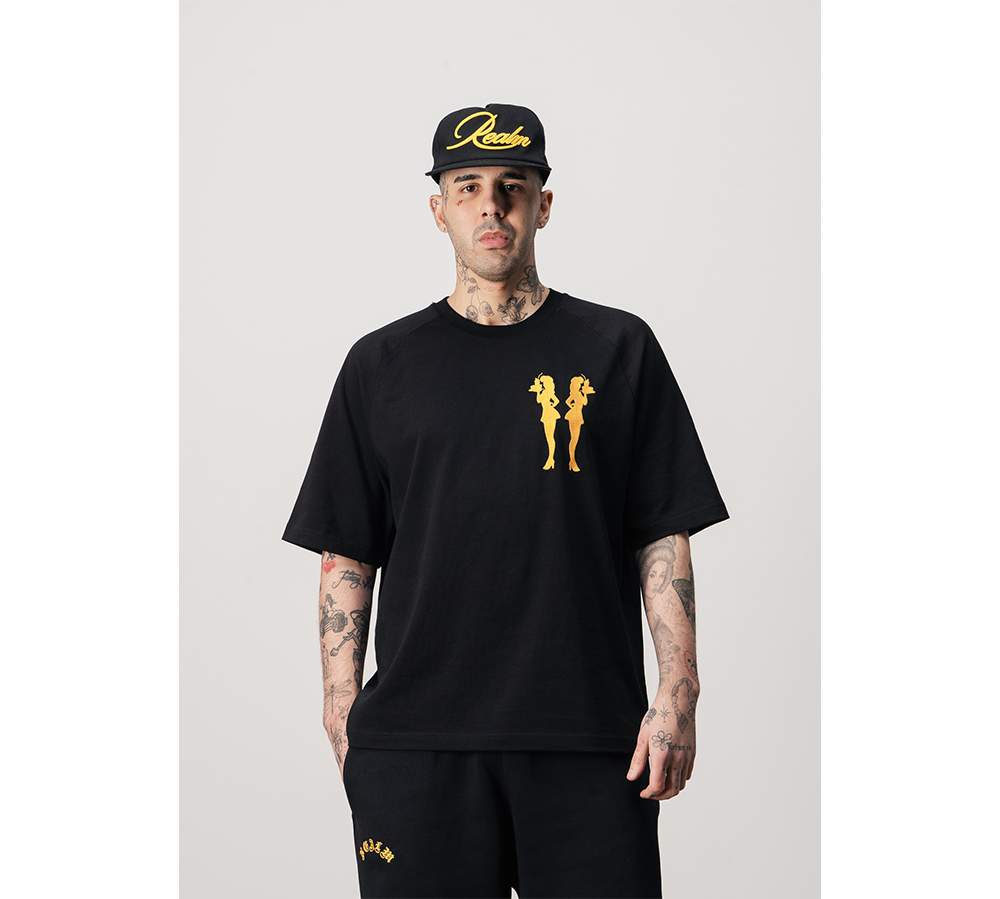 Realm “WAITRESSES” T-Shirt - Black