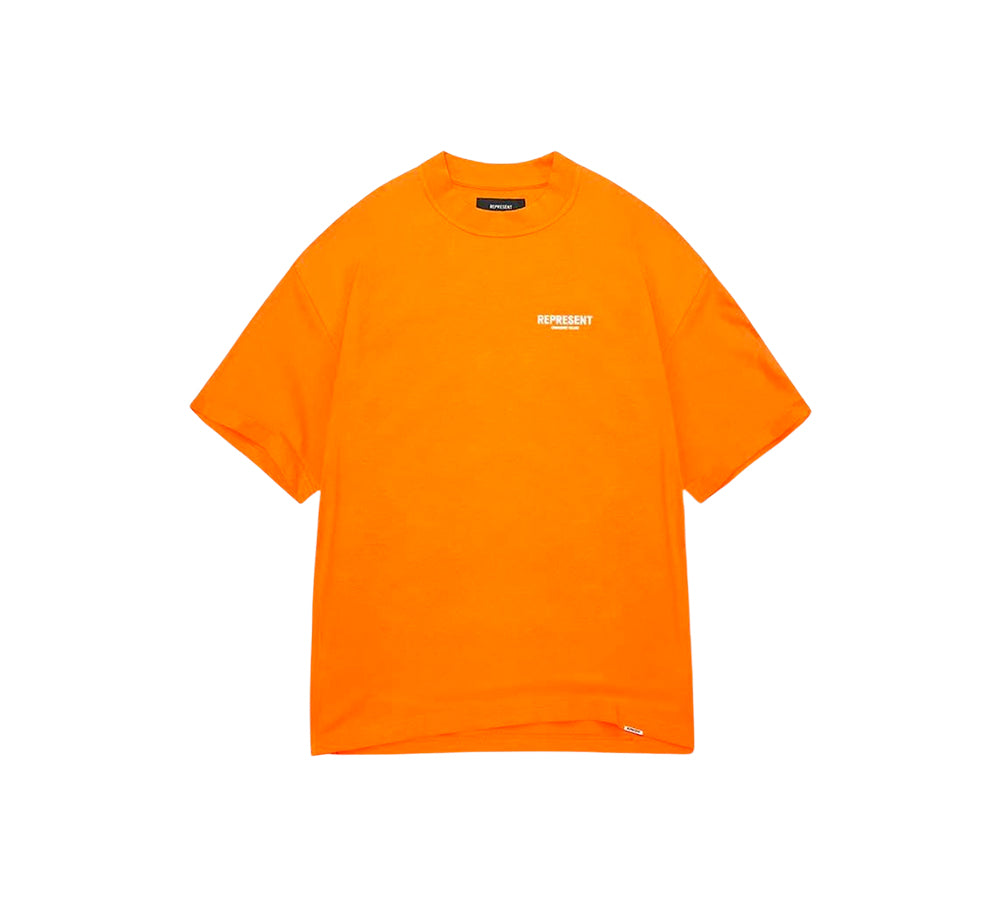 Represent Owners Club T-Shirt - Neon Orange