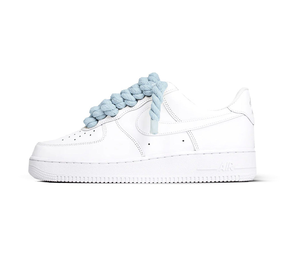 Air Force 1 Low Rope Laces - Baby Blue