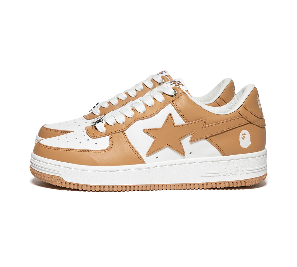 A Bathing Ape Bape Sta - White Beige