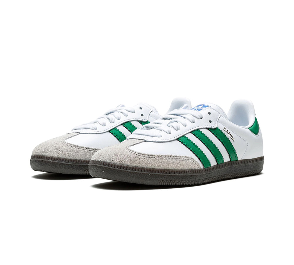 adidas Samba OG Footwear - White Green