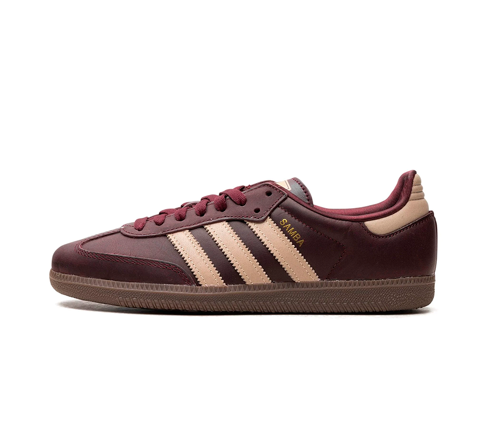 Adidas Samba OG - Maroon Crystal Sand