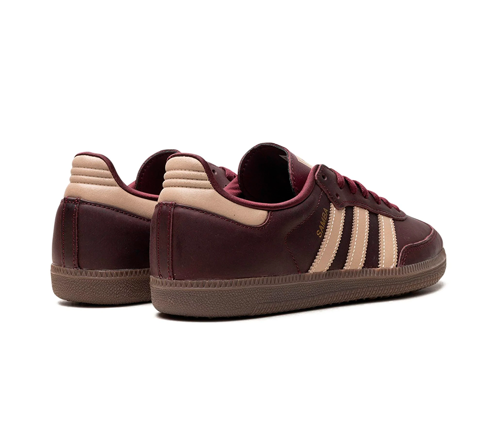 Adidas Samba OG - Maroon Crystal Sand