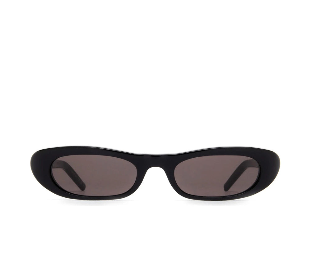 Saint Laurent Eyewear Oval Frame Sunglasses - Black