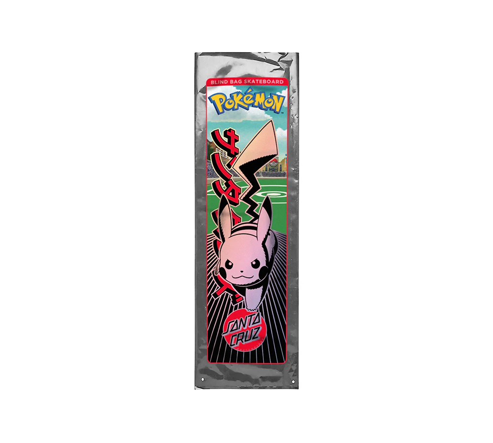 Pokemon Santa Cruz Skateboard Deck Blind Bag