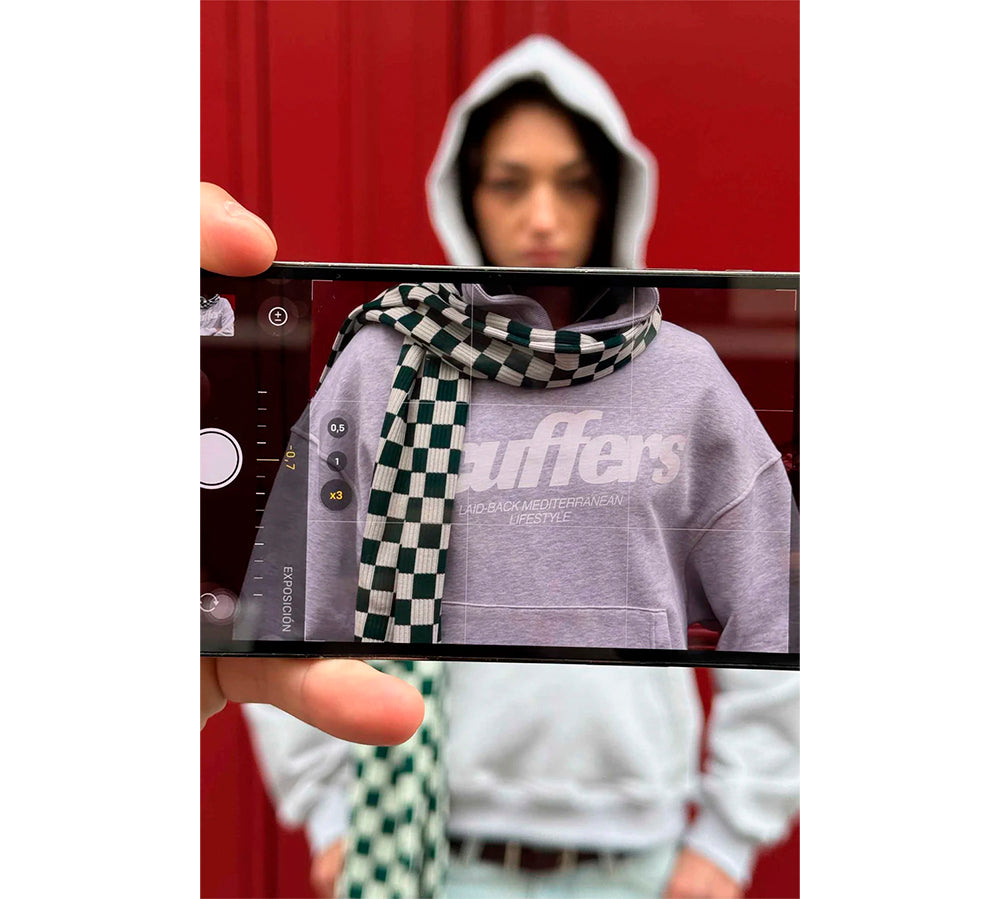 Scuffers Pop Hoodie - Light Grey