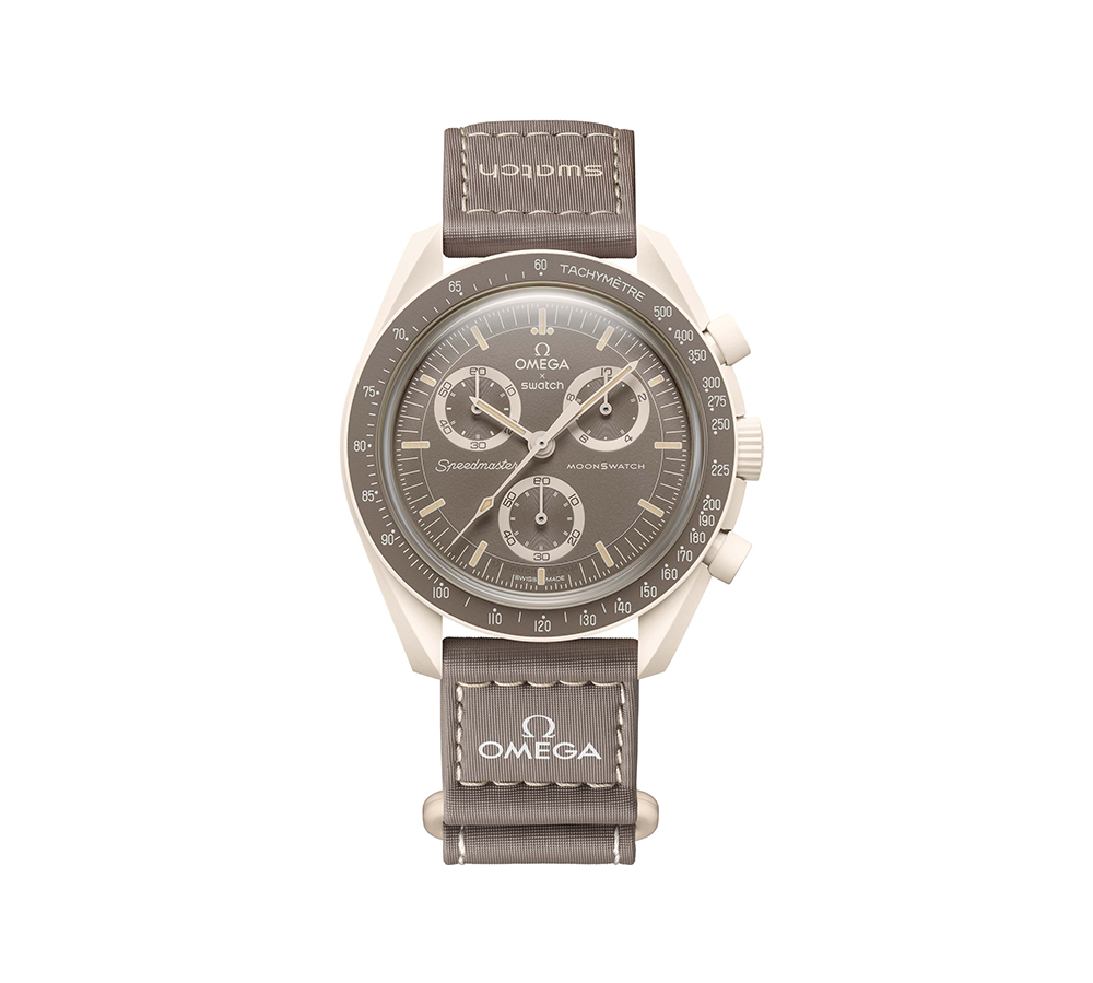 Swatch x Omega Bioceramic Moonswatch - Mission On Earth Desert