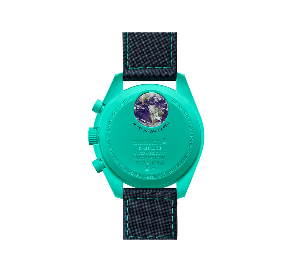 Swatch x Omega Bioceramic Moonswatch - Mission On Earth Polar Lights