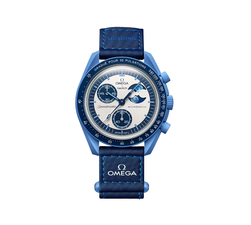 Swatch x Omega Bioceramic Moonswatch - Mission to the Super Blue Moonphase