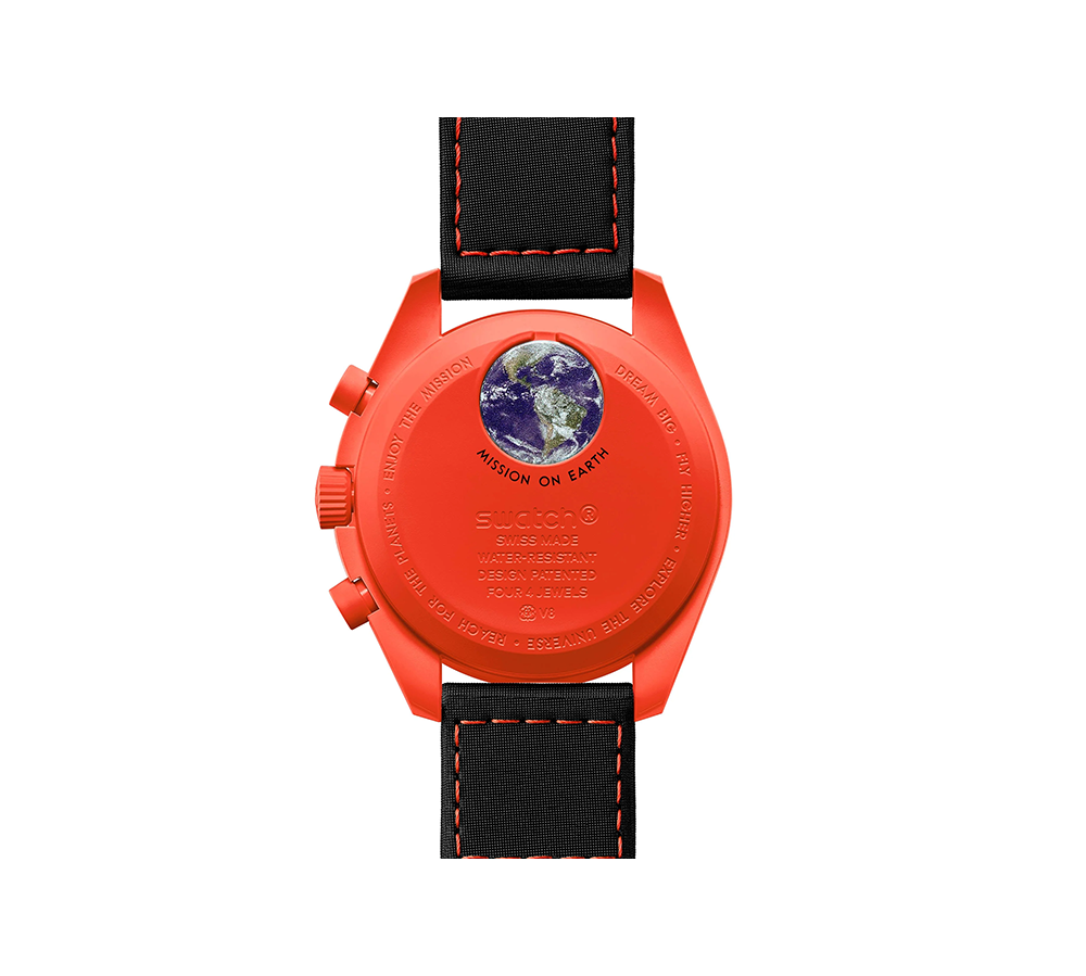 Swatch x Omega Bioceramic Moonswatch - Mission On Earth Lava