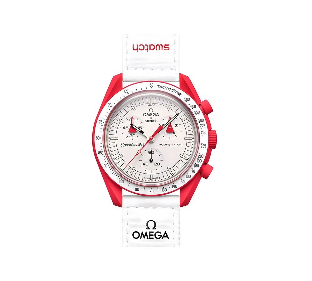 Swatch x Omega Bioceramic Moonswatch - Mission to Mars