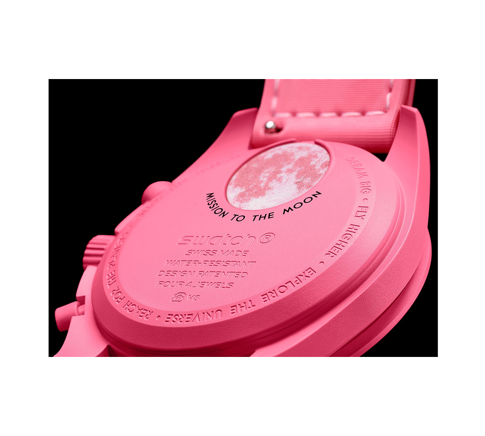 Swatch x Omega Bioceramic Moonswatch - Mission to the Pink Moon