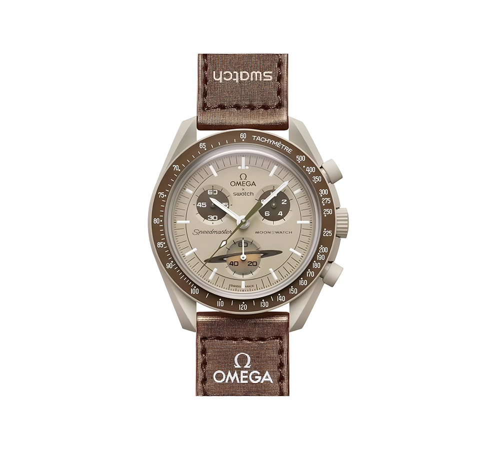 Swatch x Omega Bioceramic Moonswatch - Mission to Saturn
