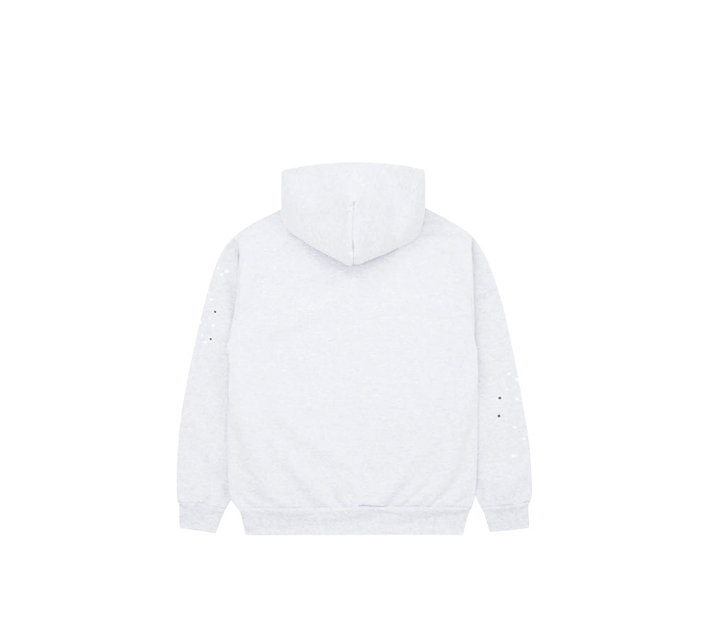 Sp5der OG Web Hoodie - Heather Grey