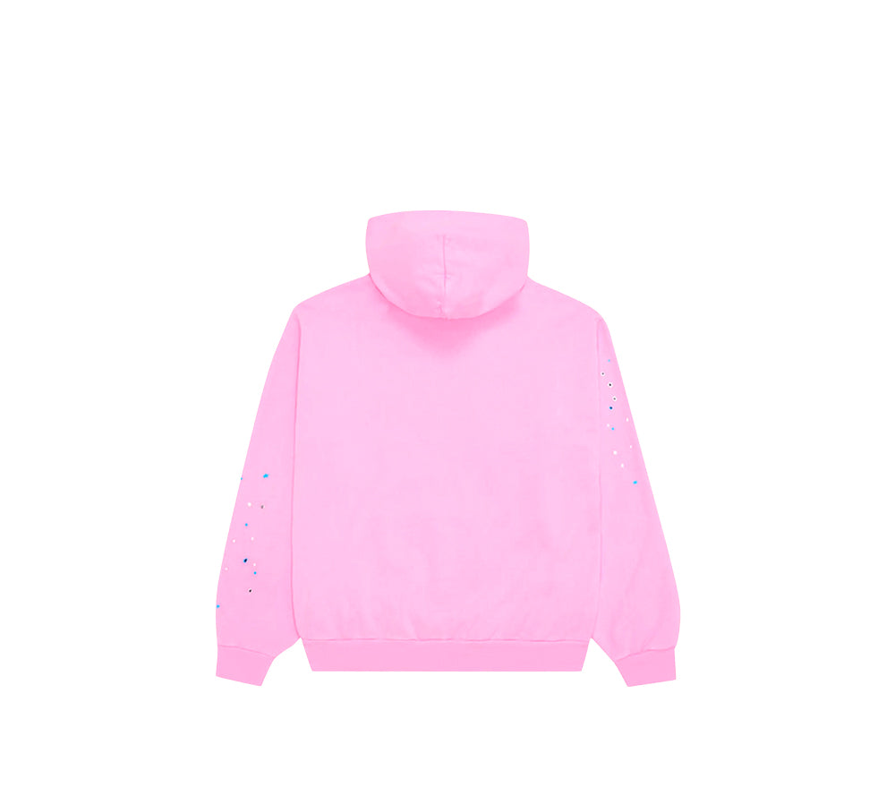 Sp5der OG Web Hoodie - Pink