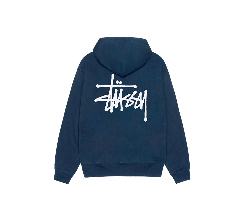 Stussy Basic Hoodie - Navy