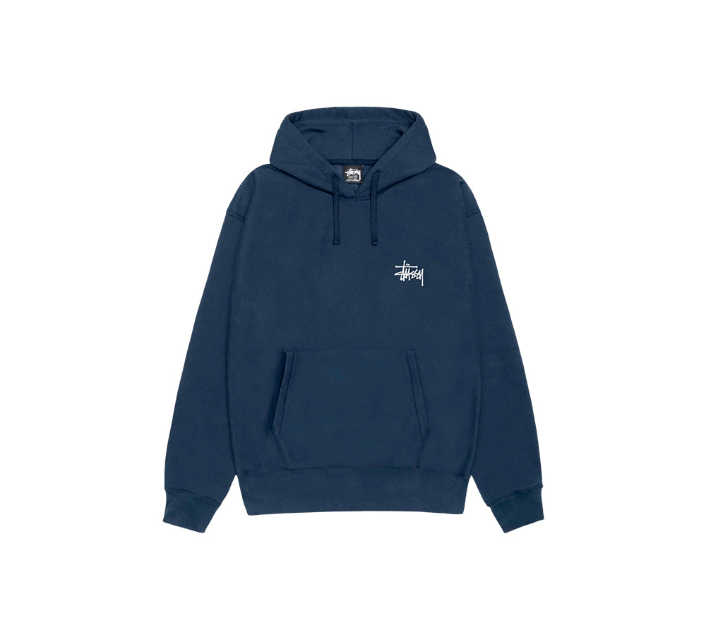 Stussy Basic Hoodie - Navy